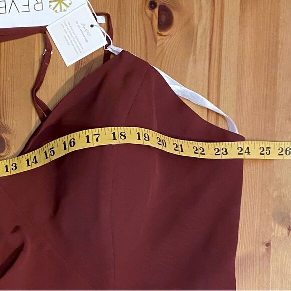 Revelry New Paloma Chiffon Maxi Dress Bridesmaid Wedding Party Formal Evening - Picture 7 of 16